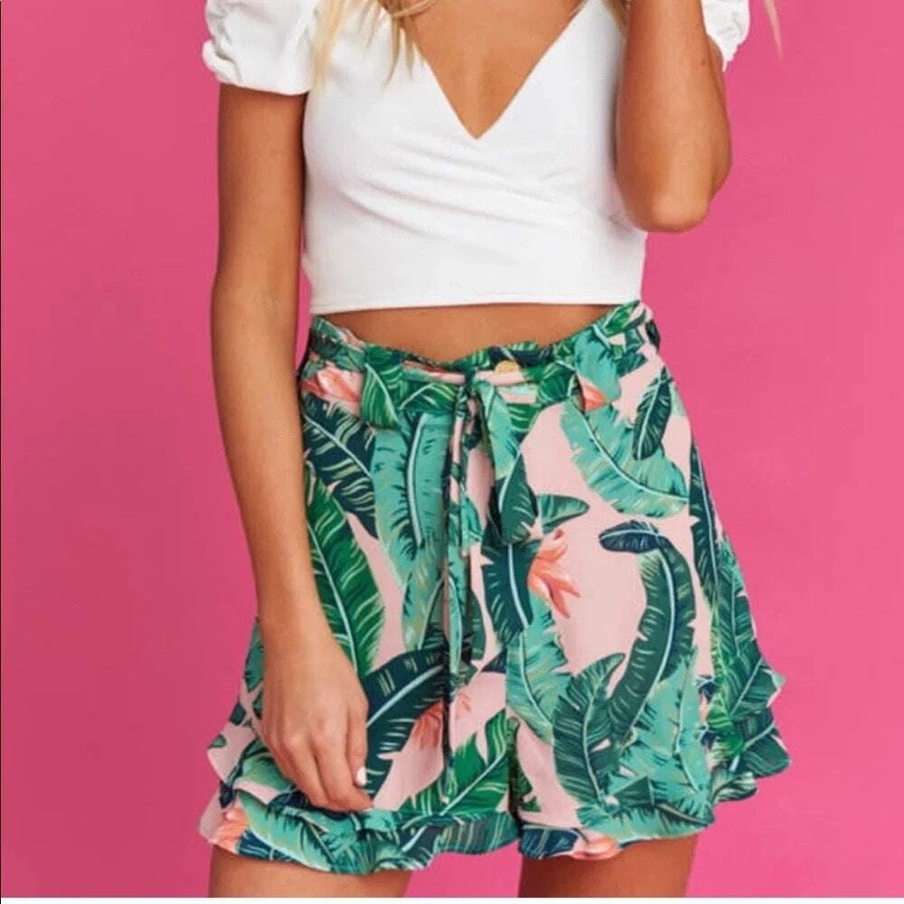 BARBIE X SHOW ME YOUR MUMU Willow Shorts Size Medium